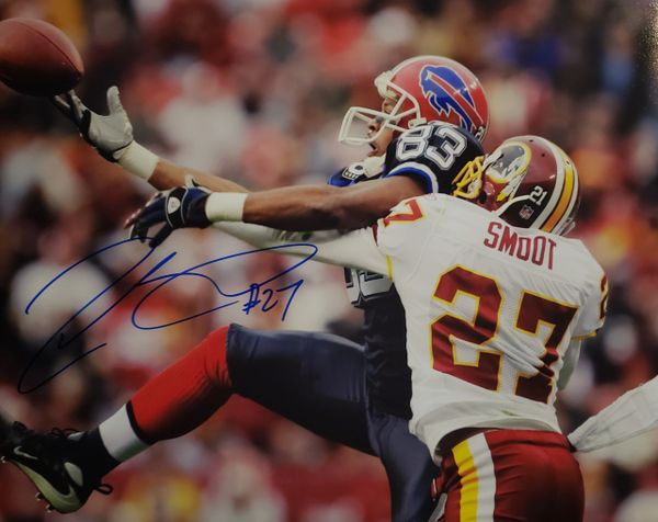 Fred Smoot autograph 16x20, Washington Redskins