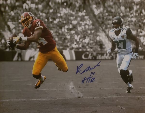 Ryan Grant autograph spotlight 16x20, Washington Redskins, HTTR