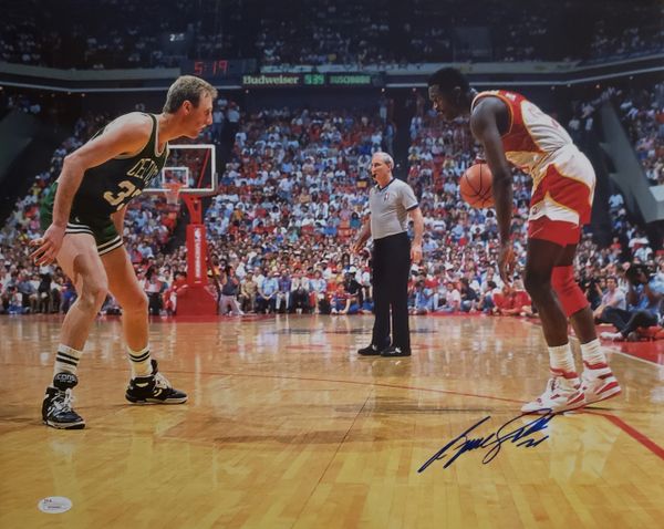 Dominique Wilkins autograph 16x20, Atlanta Hawks, JSA