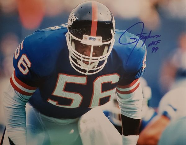 Lawrence Taylor autograph 16x20, New York Giants, HOF 99