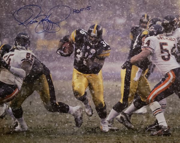 Jerome Bettis autograph 16x20, Pittsburgh Steelers, HOF 15
