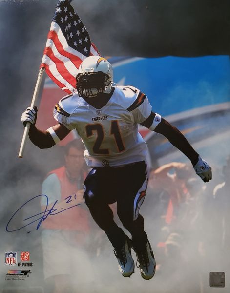 LaDainian Tomlinson autograph 16x20, San Diego Chargers