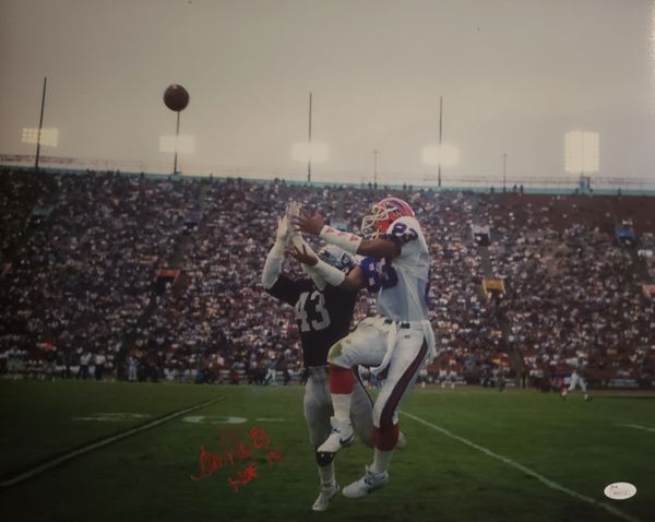 Andre Reed autograph 16x20, Buffalo Bills, HOF 14, JSA