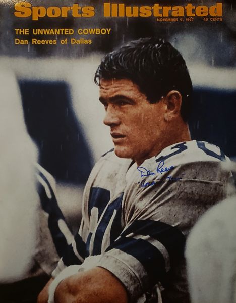 Dan Reeves autograph 16x20, Dallas Cowboys, America's Team