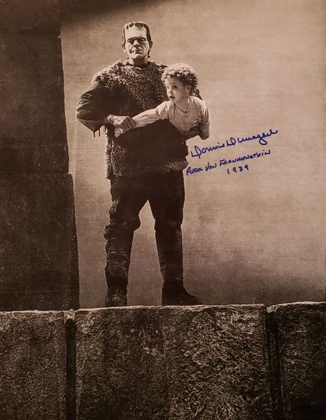 Donnie Dunagan autograph 16x20, Peter von Frankenstein, 1939
