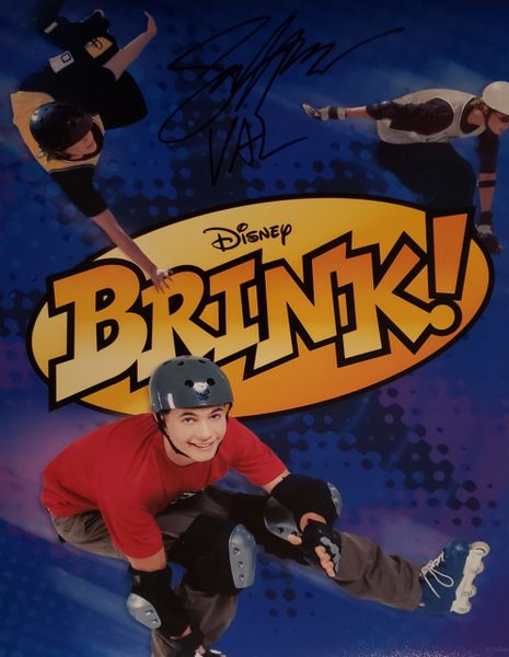 Sam Horrigan autograph 11x14, Brink!, Val