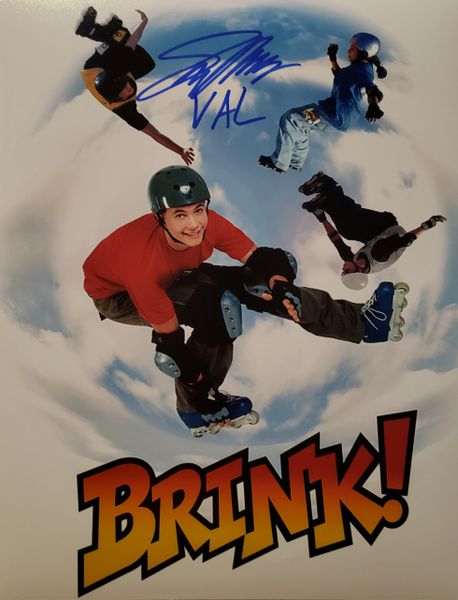 Sam Horrigan autograph 11x14, Brink!, Val inscription