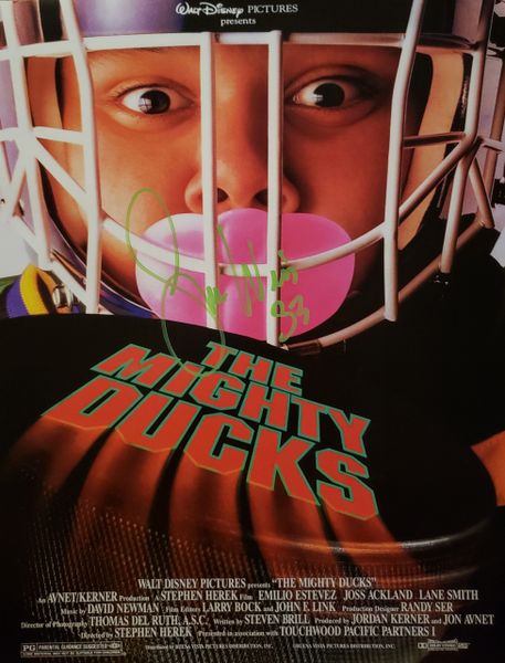 Shaun Weiss autograph 11x14, The Mighty Ducks