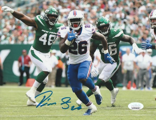 Devin Singletary autograph 8x10, Buffalo Bills, JSA