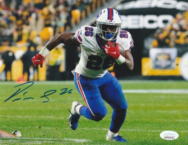 Devin Singletary autograph 8x10, Buffalo Bills, JSA cert