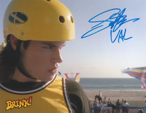 Sam Horrigan autograph 8x10, Brink!, Val