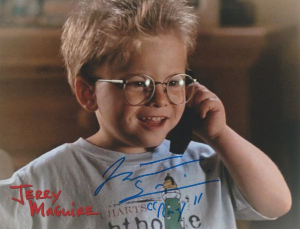 Jonathan Lipnicki autograph 8x10, Jerry MaGuire movie, Ray