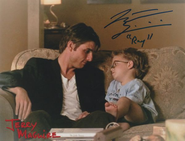 Jonathan Lipnicki autograph 8x10, Jerry MaGuire movie, character inscription