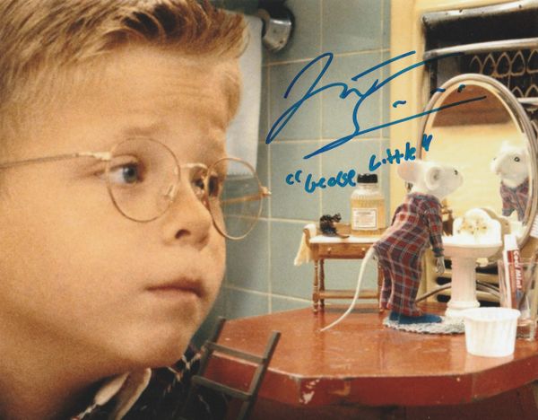 Jonathan Lipnicki autograph 8x10, Stuart Little, George Little