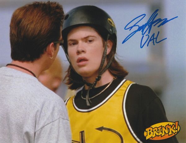 Sam Horrigan autograph 8x10, Brink! movie, Val