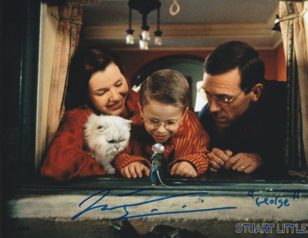 Jonathan Lipnicki autograph 8x10, Stuart Little, George inscription