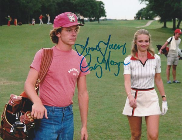 Cindy Morgan autograph 8x10, Caddyshack, Love Lacey inscription