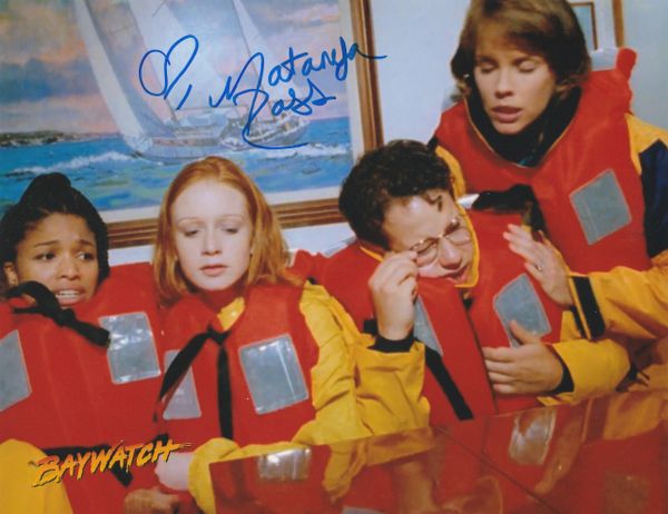 Natanya Ross autograph 8x10, Baywatch