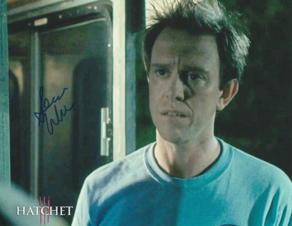 Sean Whalen autograph 8x10, Hatchet III