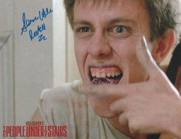 Sean Whalen autograph 8x10, The People Under The Stairs, Roach inscription