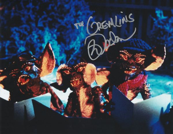 Mark Dodson autograph 8x10, The Gremlins movie