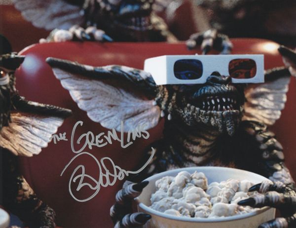 Mark Dodson autograph 8x10, The Gremlins