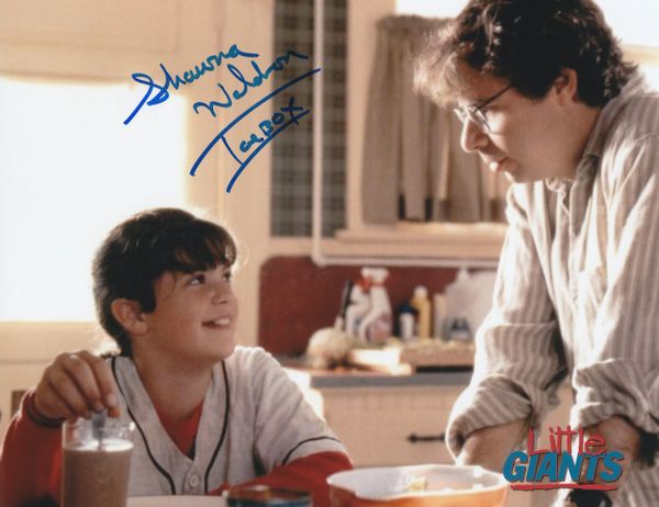 Shawna Waldron autograph 8x10, Little Giants, Icebox inscription