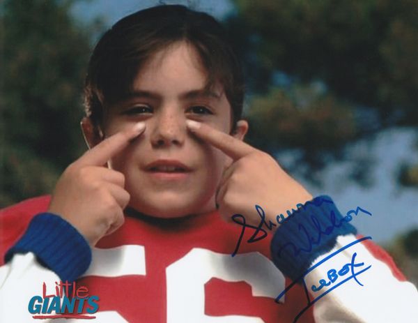 Shawna Waldron autograph 8x10, Little Giants, character inscription