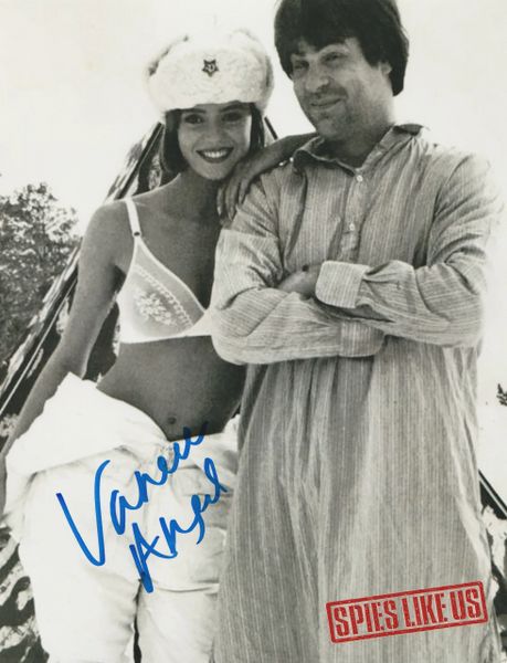 Vanessa Angel autograph 8x10, Spies Like Us