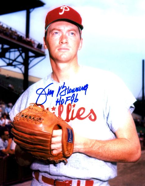 Jim Bunning Philadelphia Phillies 8X10 Photo