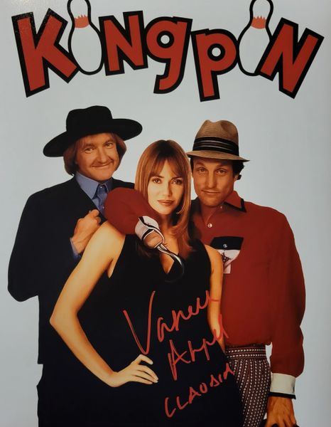 Vanessa Angel autograph 11x14, Kingpin, Claudia