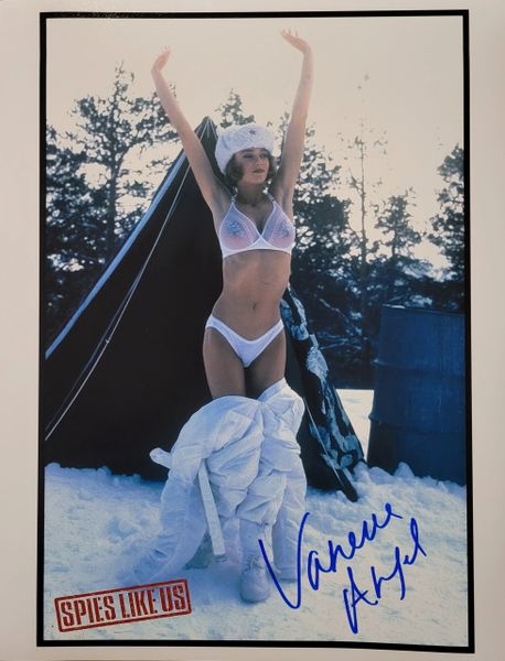 Vanessa Angel autograph 11x14, Spies Like Us movie