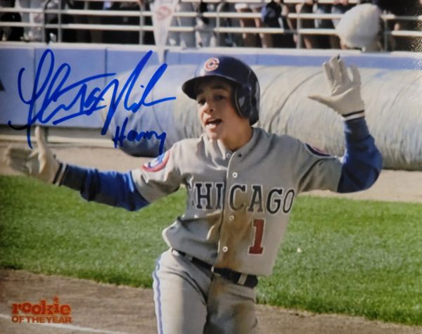 Thomas Ian Nicholas Autographed Rookie of the Year Deluxe Framed 11x17 –  Palm Beach Autographs LLC