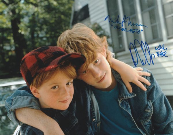 Danny Tamberelli/Michael Maronna autograph 8x10, Pete & Pete