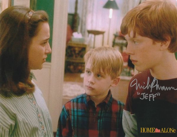 Michael Maronna autograph 8x10, Home Alone, Jeff