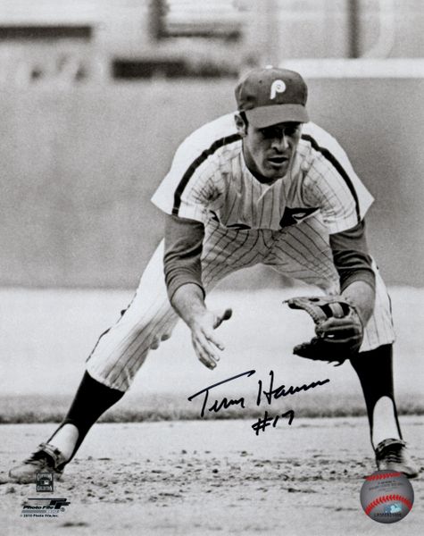 Terry Harmon autograph 8x10, Philadelphia Phillies