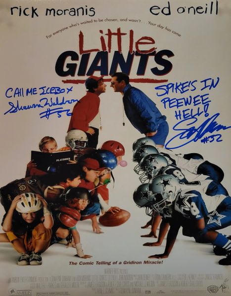 Shawna Waldron/Sam Horrigan autograph 11x14, Little Giants, COOL QUOTES!