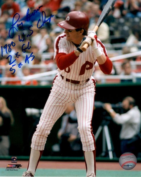 Larry Bowa autograph 8x10, Philadelphia Phillies, 3 inscriptions