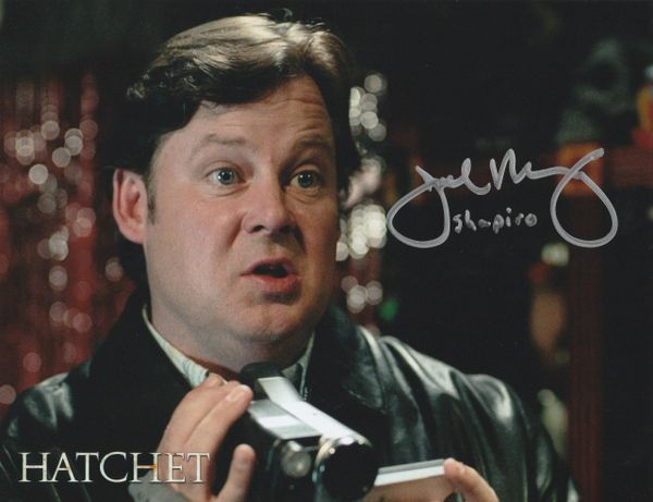 Joel Murray autograph 8x10, Hatchet, Shapiro