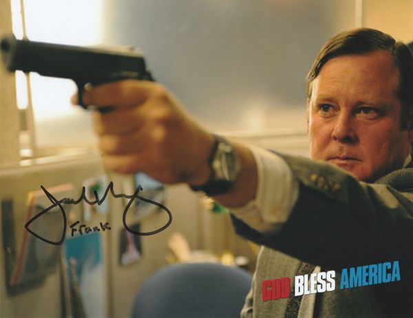 Joel Murray autograph 8x10, God Bless America, Frank