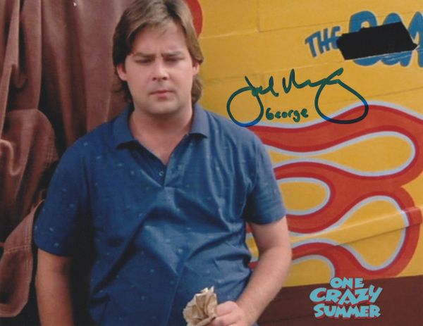 Joel Murray autograph 8x10, One Crazy Summer, George