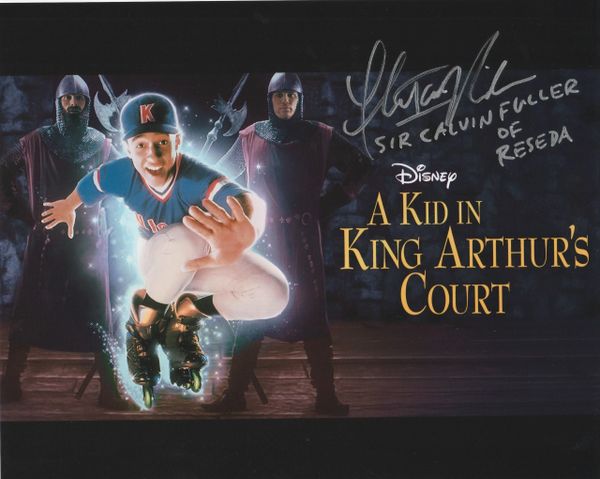 Thomas Ian Nicholas autograph 8x10, A Kid in King Arthur's Court, Sir Calvin Fuller of Reseda