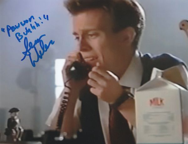 Sean Whalen autograph 8x10, Got Milk? cool quote