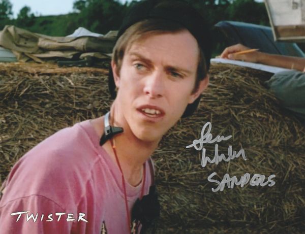 Sean Whalen autograph 8x10, Twister movie, Sanders
