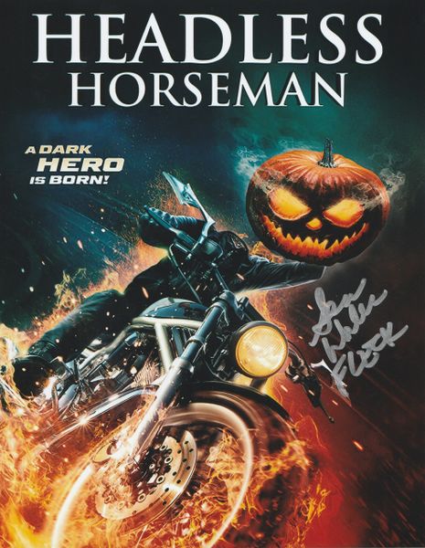 Sean Whalen autograph 8x10, Headless Horseman, Fleck