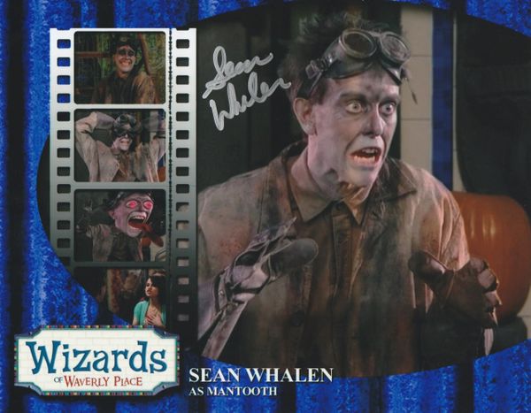 Sean Whalen autograph 8x10, Wizards of Waverly Place