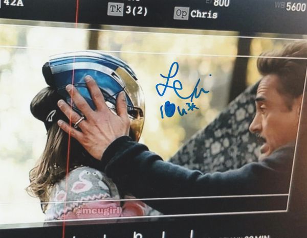 Lexi Rabe autograph 8x10, Avengers: End Game movie, I Love U 3 K