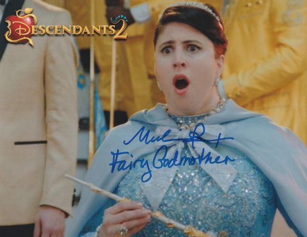 Melanie Paxson autograph 8x10, Descendants 2, Fairy Godmother