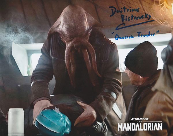 Dmitrious Bistrevsky autograph 8x10, The Mandalorian, Quarren Trawler