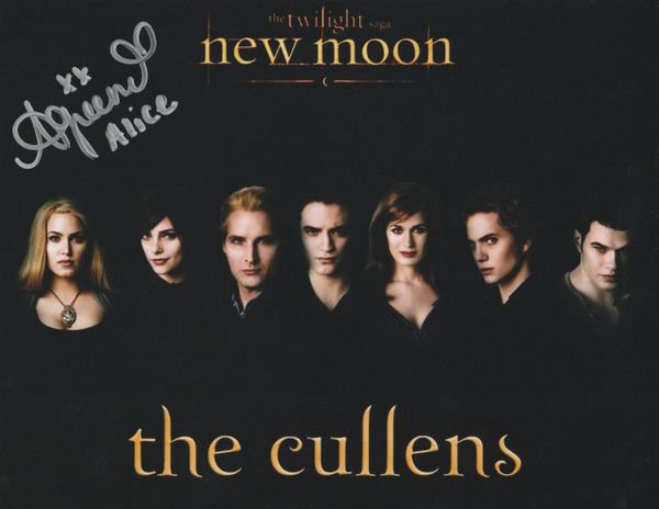 Ashley Greene autograph 8x10, Twilight New Moon, Alice